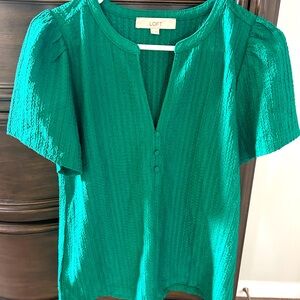 LOFT short sleeved top NWOT
